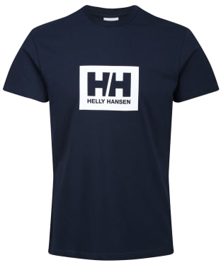 Men’s Helly Hansen Box Organic Cotton T-Shirt - Navy