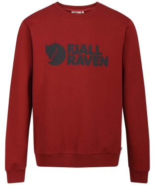 Men’s Fjallraven Logo Sweater - Red Oak