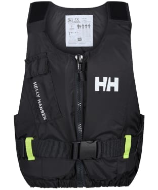 Helly Hansen Rider Zip-Up Buoyancy Aid Life Vest - Ebony