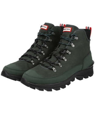 Men's Hunter Canvas Desert Commando Boots - Arctic Moss Green
