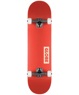 Globe Goodstock Resin-7 Complete Skateboard - 7.75” - Red