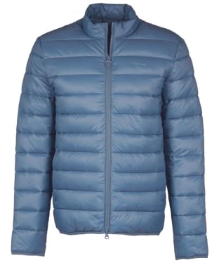 Men’s Barbour Leaf Quilted Jacket - Dark Chambray