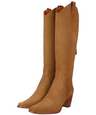 Women’s Fairfax and Favor Knee-High Rockingham Tall Boots - Tan Suede