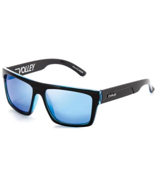 Carve Volley Polarized Sunglasses - Black / Clear Blue
