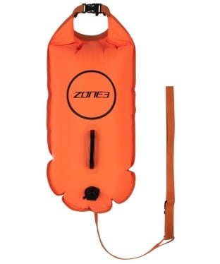 Zone3 Swim Safety Bouy/Dry Bag 28L - Hi-Vis Orange
