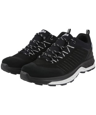 Men’s Hanwag Blueridge Low EcoShell Waterproof Shoes - Black / Light Grey