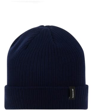 Zone3 Organic Cotton Turn-Up Knitted Beanie - Navy