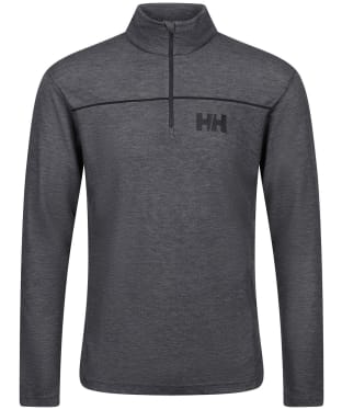Men’s Helly Hansen HP Half-Zip Pullover Sweatshirt - Ebony Melange