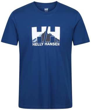 Men’s Helly Hansen Nord Graphic Short Sleeved T-Shirt - Deep Fjord