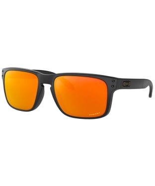 Oakley Holbrook Sunglasses – Prizm Ruby Lens - Matte Black