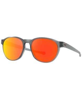 Oakley Reedmace Polarized Sunglasses - Matte Grey Smoke
