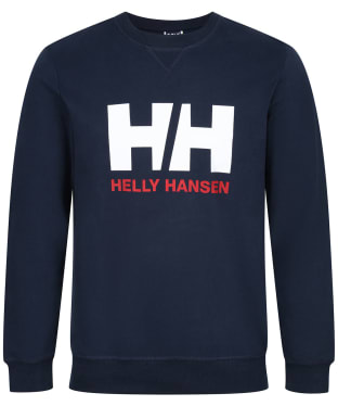 Women’s Helly Hansen Logo Crew Neck Sweatshirt - Navy