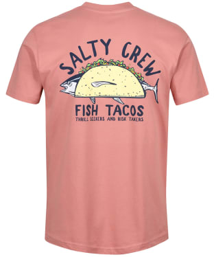 Men’s Salty Crew Baja Fresh Premium S/S Tee - Coral