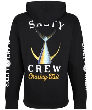 Men’s Salty Crew Tailed Fleece Drawstring Hoodie - Black