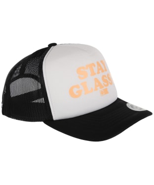 Women’s Salty Crew Stay Glassy Foam Trucker Cap - Black / White