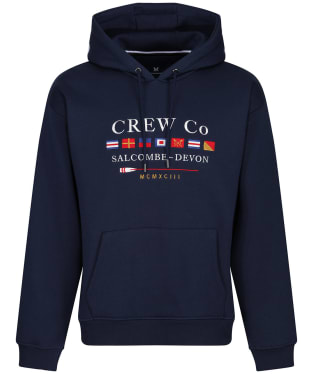 Men’s Crew Clothing Graphic Hoodie - Heritage Navy