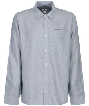 Men’s Tentree Hemp Button Front Shirt - Blue Fog