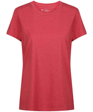 Women’s Tentree TreeBlend Classic Short Sleeved T-Shirt - Desert Red Heather