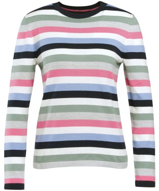 Women's Barbour Padstow Knit - Off White Stripe