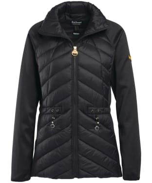 Women's Barbour International Zagato Quilted Sweat - Black