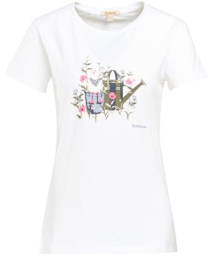 Women's Barbour Melrose T-Shirt - White