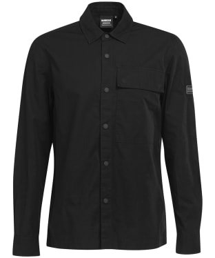 Men's Barbour International Battery Overshirt - Black