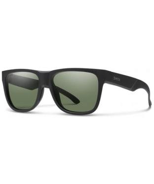Smith Lowdown 2 Sunglasses – Matte Black – ChromaPop Polarized Grey Green - Matte Black