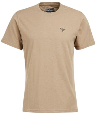 Men's Barbour Seton T-Shirts - Military Brown