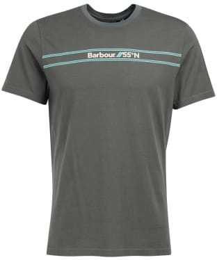 Men's Barbour Marsham T-Shirt - Charcoal