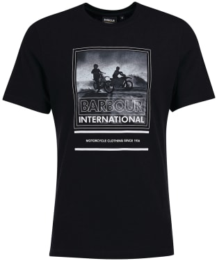 Men's Barbour International Dispatch T-Shirt - Black