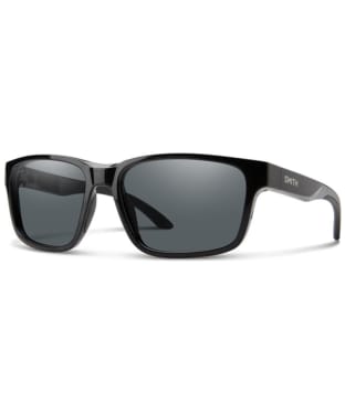 Smith Basecamp Sunglasses – Black – Polarized Grey - Black