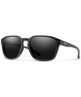 Smith Contour Square Sunglasses –  ChromaPop Polarized Black - Matte Black
