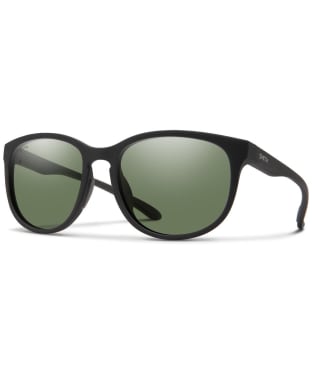 Smith Lake Shasta Sunglasses – Chromapop Polarized Grey Green - Matte Black