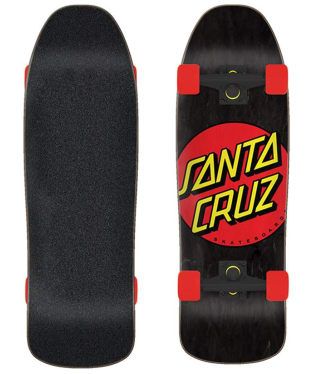 Santa Cruz Classic Dot 80 Cruzer Complete Skateboard - Multi