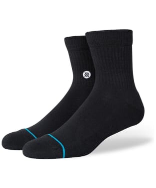 Stance Icon Quarter Ankle Protection Socks - Black