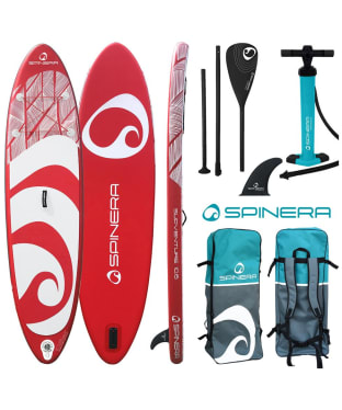 Spinera SupVenture 10'6" iSUP Paddle Board Package - Red / White