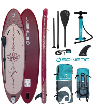 Spinera Suprana Inflatable Wide 10ft8 iSUP Paddle Board Package - Multi