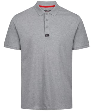 Men’s Musto Essential Cotton Pique Polo Shirt - Grey Melange