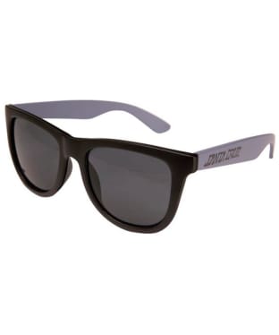 Santa Cruz Mako Strip Sunglasses - Black / Blue