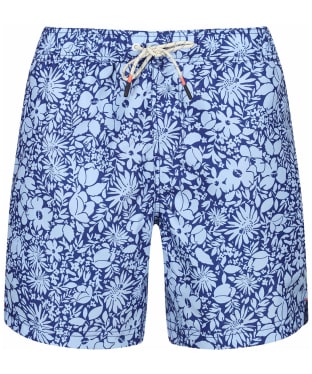 Men’s Joules Heston Printed Swim Shorts - Blue Floral
