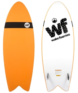Liquid Force Wake Foamie Fish Surfer - 5'0" - Orange