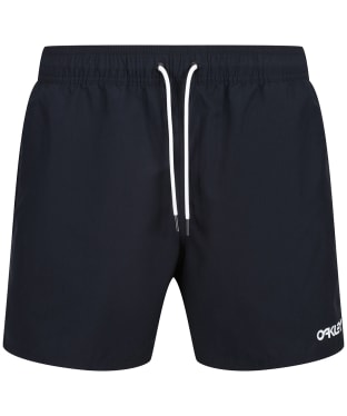 Men's Oakley All Day 16" Adjustable Beach Swim Shorts - Blackout