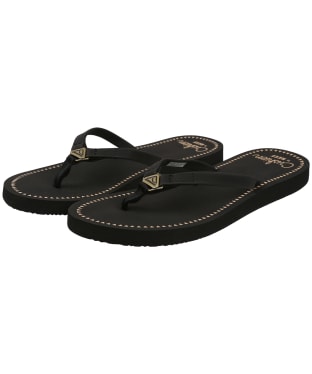 Women’s Reef Cushion Devynn Flip Flops - Black