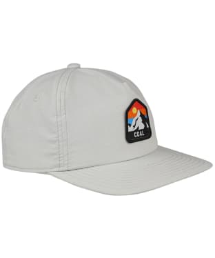 Coal The Peak Vintage Style Cap With Snap Back Adjuster - Light Grey
