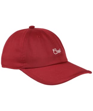 Coal The Pines Moisture Wicking 6 Panel Cap - Red Clay