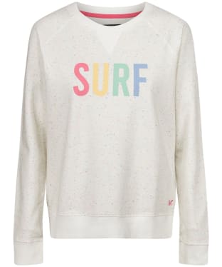 Women’s Crew Clothing Graphic Sweater - Multi Surf