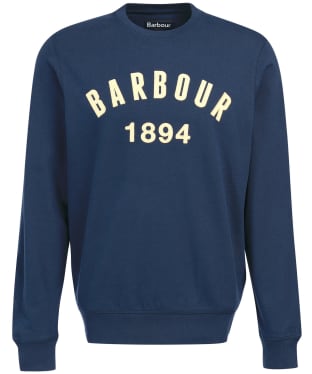Men’s Barbour John Crew Sweatshirt - Navy