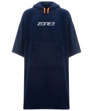Zone3 Adult Towelling Changing Robe - Navy