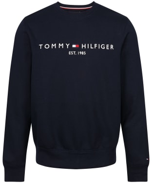 Men’s Tommy Hilfiger Logo Fleece Sweatshirt - Desert Sky