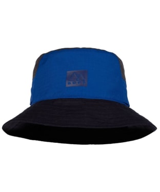 Buff Sun Hak Lightweight Adjustable Bucket Hat UPF 50 - Blue
